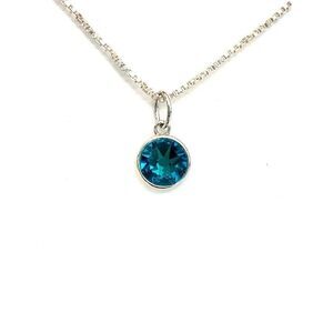 .925 May Emerald with Box Chain #birthstone #May